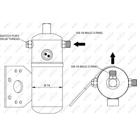 NRF 33291 - Dryer, air conditioning