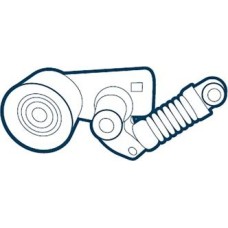 OE Germany 01 2050 900002 - Tendeur de courroie, courroie trapézoïdale à nervures