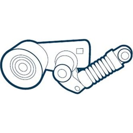 OE Germany 01 2050 900002 - Belt Tensioner, v-ribbed belt