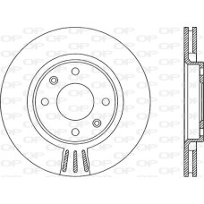 ABE C3P024ABE - Brake Disc pentru CITROËN C5 I (2001–2005)