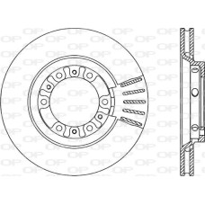 ABE C35040ABE - Brake Disc pentru MITSUBISHI DELICA / SPACE GEAR (1994–2007)