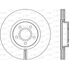 ABE C3V023ABE - Brake Disc pentru VOLVO S60 II (2010–2019)