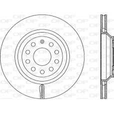 ABE C4W014ABE - Brake Disc pentru VW PASSAT B8 Variant (2014–prezent)