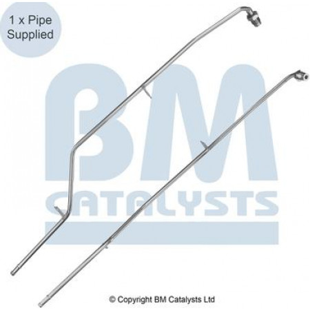 Tubo de presión, sensor de presión (filtro de partículas) PEUGEOT 307 (3A/C), Hatchback, 08.2000 - 12.2012 BM Catalysts PP11009A