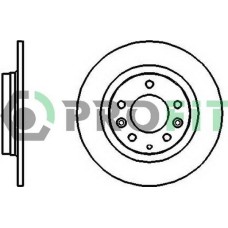 ABE C43029ABE - Brake Disc pentru MAZDA 6 Saloon (2002–2013)