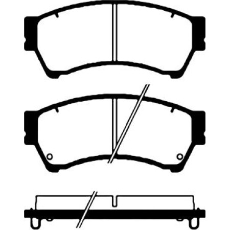 Textar 24582 18,4 1 5 - Brake Pad Set, disc brake