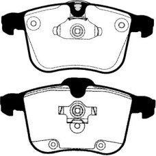 ABE C1X031ABE - Brake Pad Set, disc brake pentru OPEL VECTRA C (2002–2009)