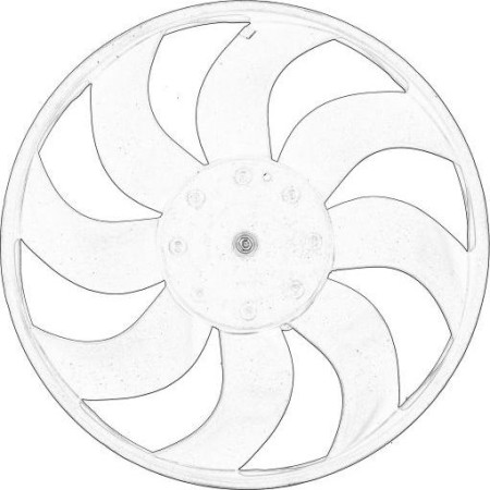 RENAULT 921201371R - Fan, radiator