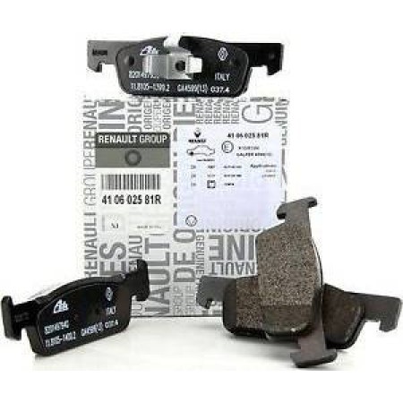 RENAULT 41 06 025 81R - Brake Pad Set, disc brake