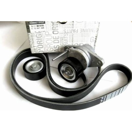 RENAULT 117206746R - V-Ribbed Belt Set