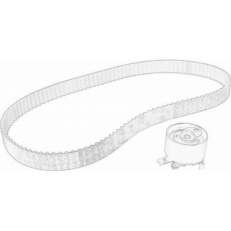RENAULT 13 0C 175 61R - Timing Belt Set