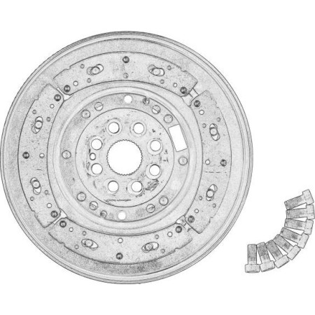 RENAULT 123001166R - Flywheel