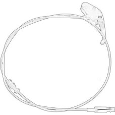 RENAULT 82 00 051 535 - Bonnet Cable