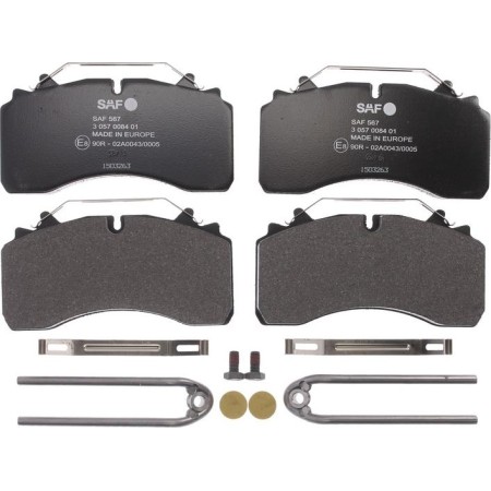 SAF 3 057 0084 01 - Brake Pad Set, disc brake