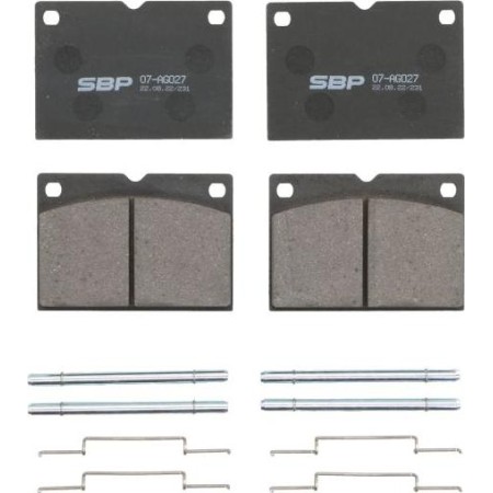 SBP 07-AG027 - Brake Pad Set, disc brake