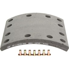 SBP 07-L19708-N00 - Kit materiale d'attrito, Freno a tamburo