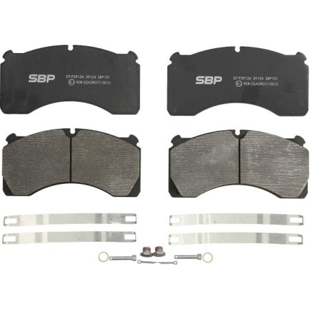 SBP 07-P29124 - Brake Pad Set, disc brake