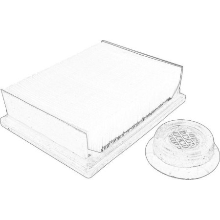 Scania 1486634 - Air Filter, engine