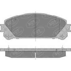 ABE C12135ABE - Juego de pastillas de freno pentru TOYOTA SIENNA (2010–2017)