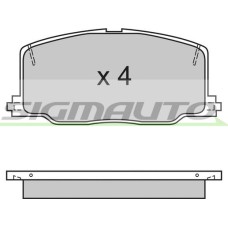 ABE C12037ABE - Bremsbelagsatz, Scheibenbremse pentru TOYOTA CAMRY Estate (1986–1993)