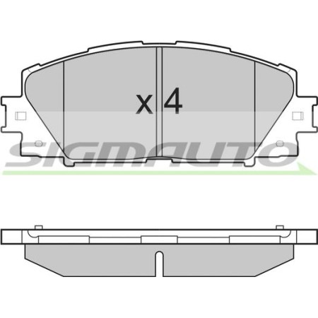 ABE C12113ABE - Brake Pad Set, disc brake pentru GREAT WALL TENGYI C30 (2010–prezent)