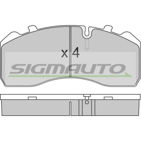 SBP 07-P29306 - Brake Pad Set, disc brake