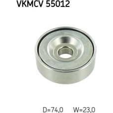 SKF VKMCV 55012 - Poulie renvoi / transmission, courroie trapézoïdale à nervures