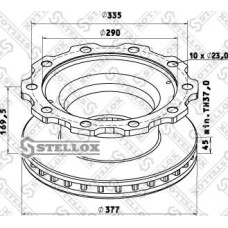 Febi Bilstein 22426 - Disque de frein