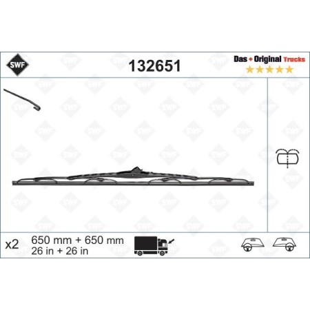 SWF 132651 - Wiper Blade