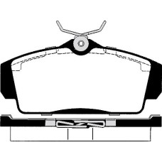 ABE C11062ABE - Bremsbelagsatz, Scheibenbremse pentru NISSAN ALMERA II (2000–prezent)