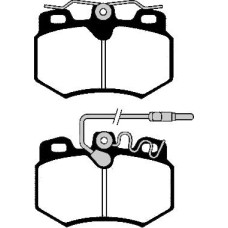 ABE C1P003ABE - Brake Pad Set, disc brake pentru PEUGEOT 305 II Break (1982–1990)