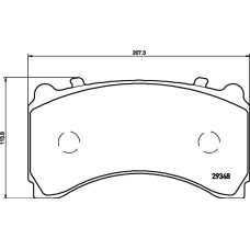 Febi Bilstein 16997 - Juego de pastillas de freno