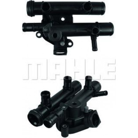 Thermostat de liquide de refroidissement Thermostat du système de refroidissement 83C dans le boîtier NISSAN INTERSTAR PRIMASTAR OPEL MOVANO VIVARO A R RENAULT TRAFIC II (JL), Autobus/Autocar, 03.2001 - MAHLE TI 259 83D