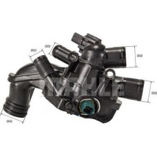 Cooling liquid thermostat Cooling system thermostat 105C in the case CITROEN BERLINGO MULTISPACE BERLINGO-MINIVAN C3 PEUGEOT 207 SW (WK_), Tourism, 02.2007 - 12.2013 MAHLE TM 56 105