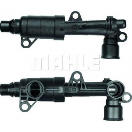 Thermostaat. oliekoeling Koelsysteem thermostaat 86C in behuizing BMW 5 E39 7 E38 3.5-4.4-5.4 11.94-12.03 BMW 5 Touring IV (E39), Tourism, 09.1996 - 06.2004 MAHLE TO 11 86