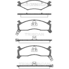 ABE C10302ABE - Kit de plaquettes de frein, frein à disque pentru KIA SHUMA I (1996–2001)