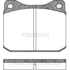 ABE C1W016ABE - Brake Pad Set, disc brake pentru VW LT 28-35 I Bus (1975–1996)