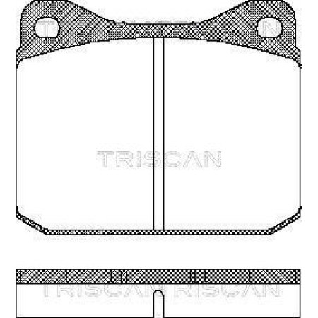 ABE C1W016ABE - Brake Pad Set, disc brake pentru VW LT 28-35 I Bus (1975–1996)
