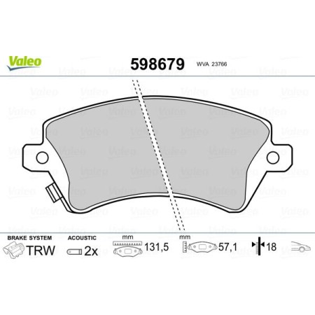 ABE C12101ABE - Brake Pad Set, disc brake pentru TOYOTA COROLLA Saloon (2000–2008)