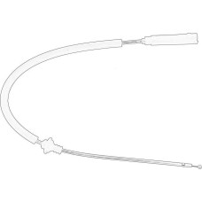 VAG 8P0823535C - Tirette de capot moteur