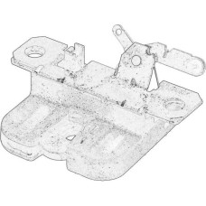 VAG 2K5827505 - Heckklappenschloss