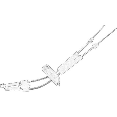 VAG 7H1711877AJ - Cable, tip, manual transmission