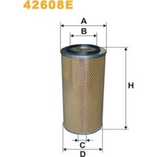 WIX Filters 42608E - Filtro de aire
