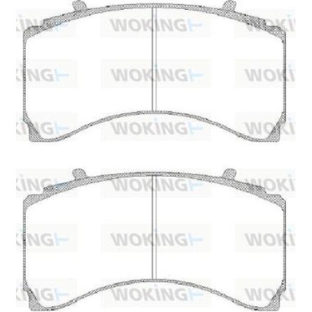 TRW GDB5116 - Brake Pad Set, disc brake