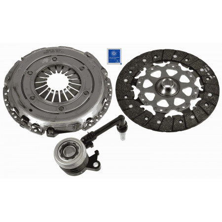 Kit de embreagem Kit de embreagem com rolamento hidráulico 240mm RENAULT GRAND SCENIC II MEGANE II SCENIC II 2.0 11.02- SACHS 3000 990 411