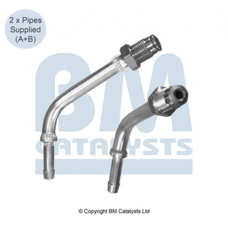 Tubo pressione, sensore pressione (filtro antiparticolato) Tubo pressione filtro antiparticolato diesel NISSAN PRIMASTAR OPEL VIVARO A RENAULT TRAFIC II 2.5D 08.06- BM CATALYSTS PP11108C