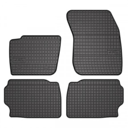 Satz Fußmatten Gummi 4-teilig BASIC vorne/hinten Satz Farbe schwarz FORD MONDEO V 09.14- Liftback FROGUM MMT A040 543008