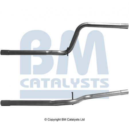 Raccord d'échappement Tuyau d'échappement milieu EURO 4 VW CADDY III CADDY III/MINIVAN 1.9D 05.08-08.10 BM CATALYSTS BM51123