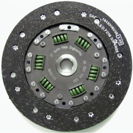 Clutch disc Clutch disc/plate - Organic lining sr. 240 mm AUDI 80 B4 2.2 315 03.94-05.95 SACHS 881861 999820