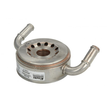 Enfriador de aceite, aceite de motor Enfriador de aceite NISSAN X-TRAIL III 2.0 09.14- NISSENS NIS 91191